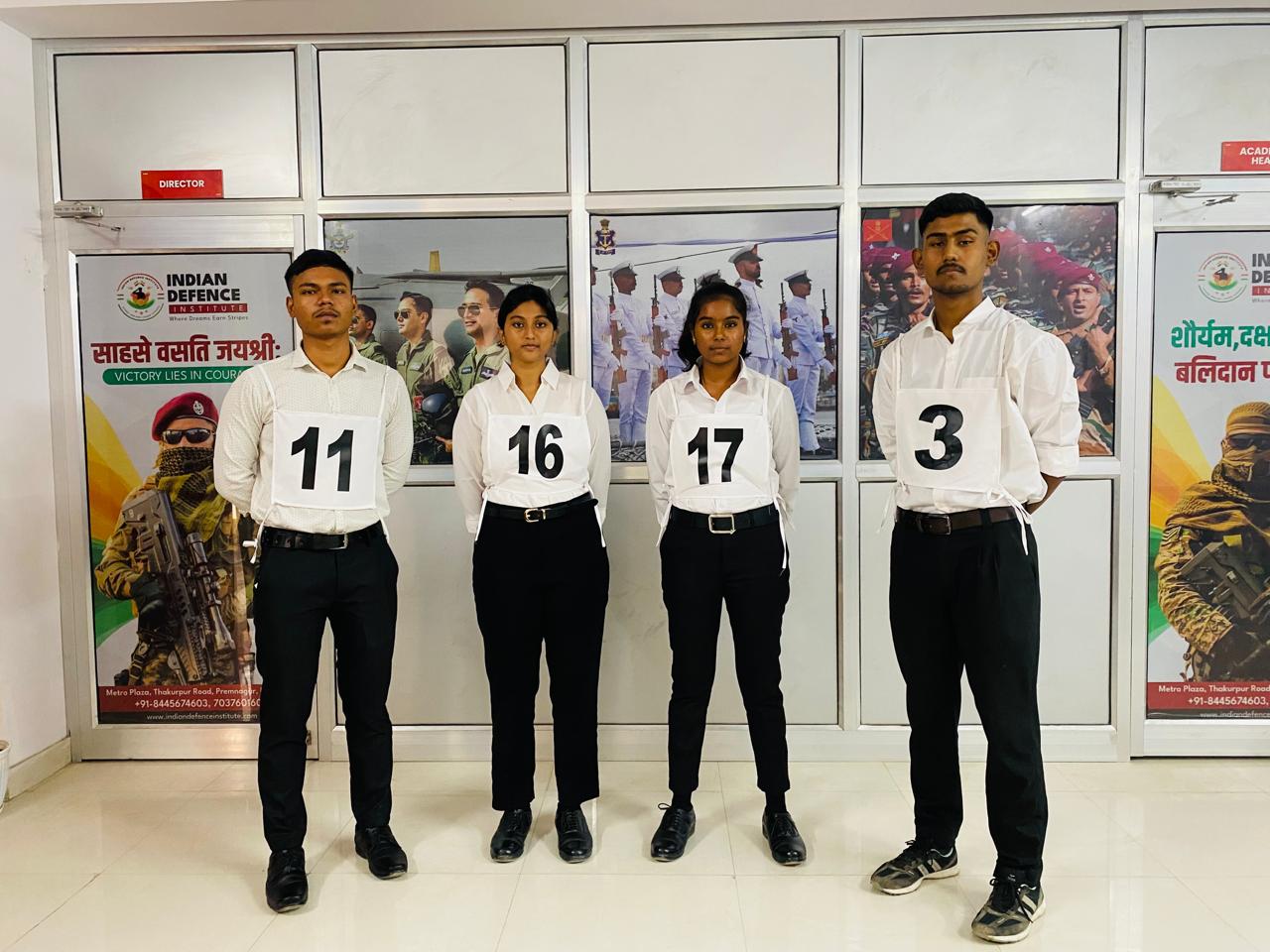 NDA Aspirants of Indian Defence Institute - Best NDA Coaching in Dehradun