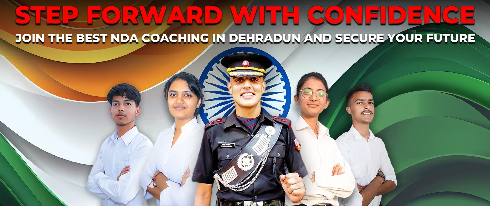 Students Motivation - Step Forward with Confidence - Indian Defence Institute (Best NDA Coaching in Dehradun)