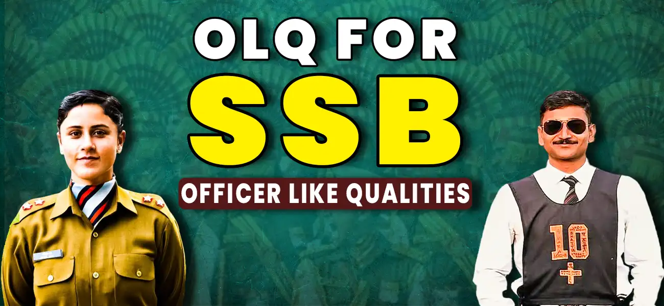 OLQ FOR SSB - Officer Like Qualities