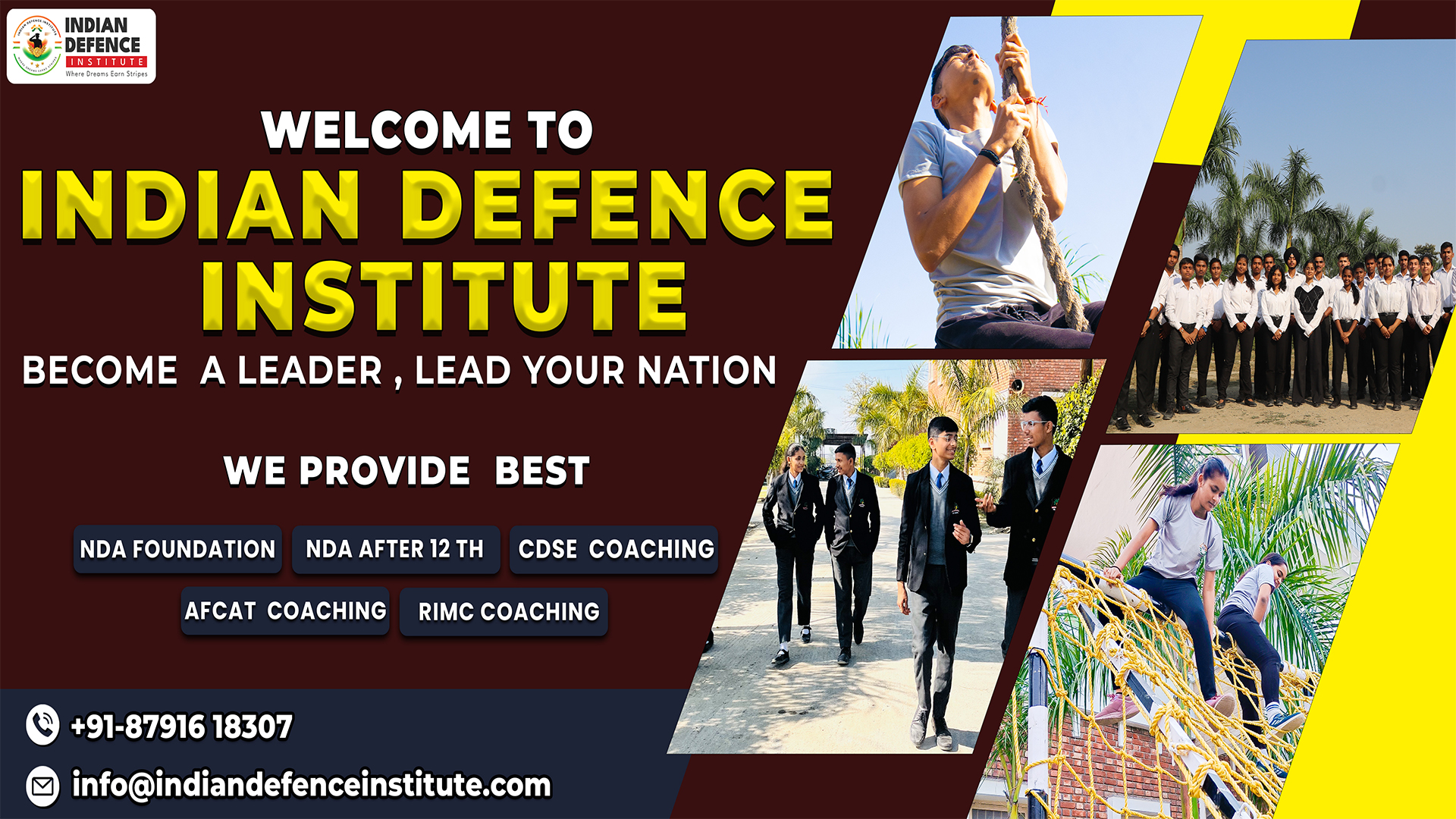 Indian Defence Institute - Best NDA Coaching in Dehradun