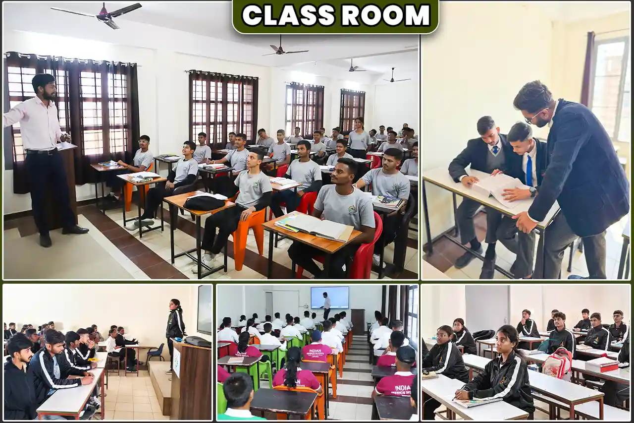 Advance Class Rooms of Indian Defence Institute the best NDA Coaching in Dehradun