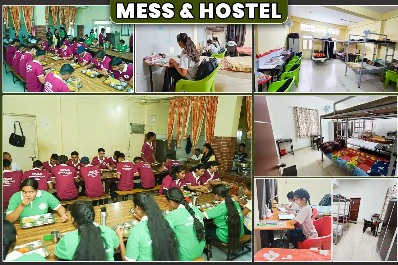 Mess & Hostel of Indian Defence Institute the best NDA Coaching in Dehradun