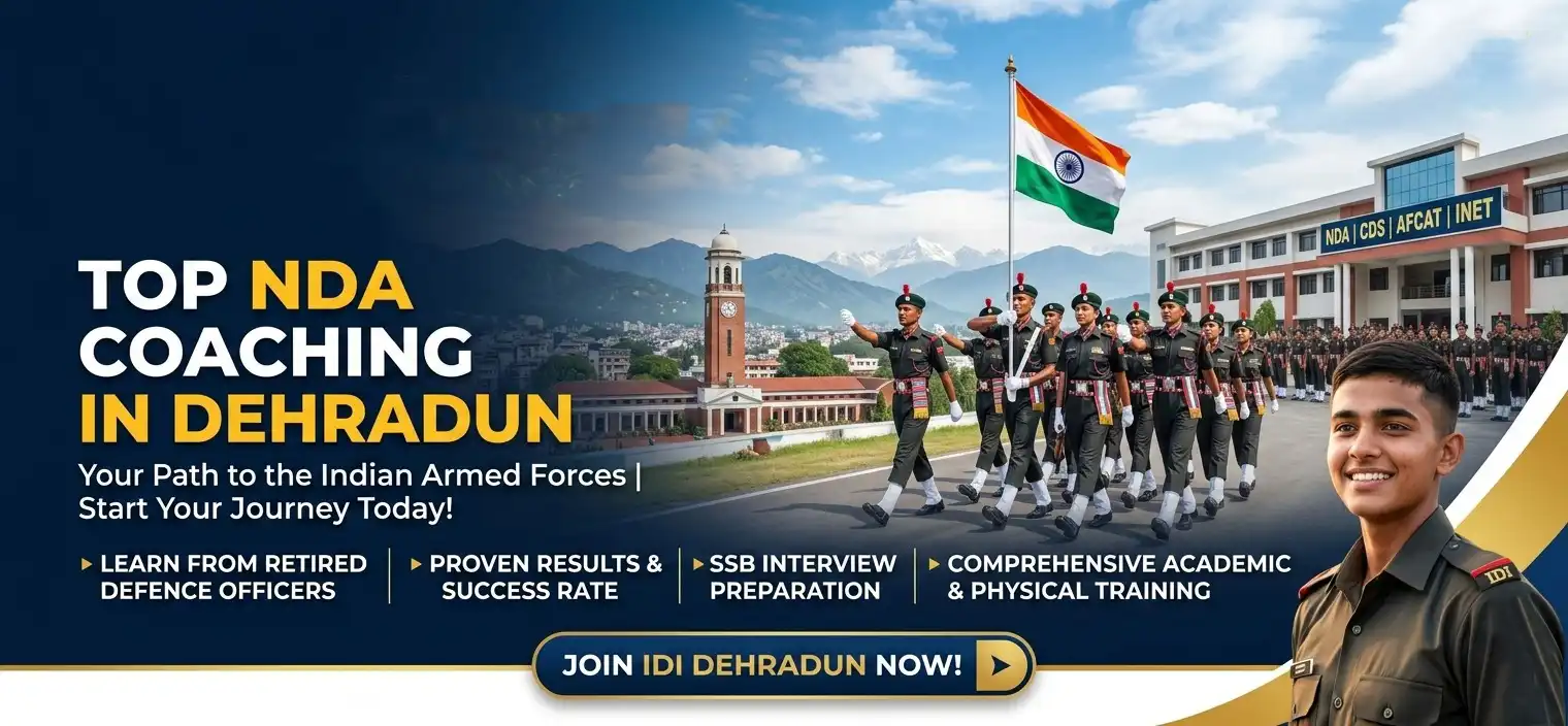 Top NDA Coaching in Dehradun | Enroll for 2026
