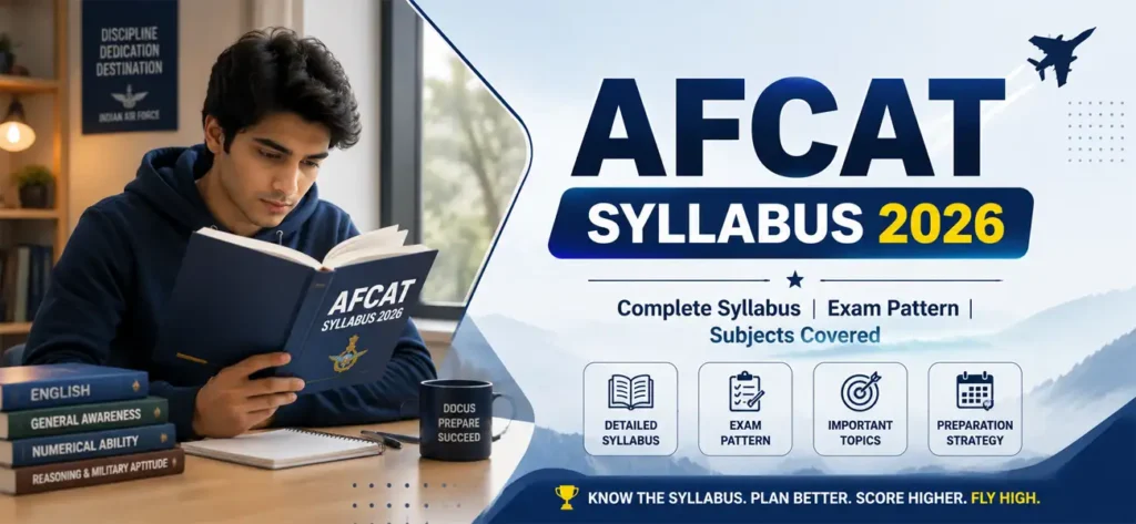 AFCAT Syllabus 2026
