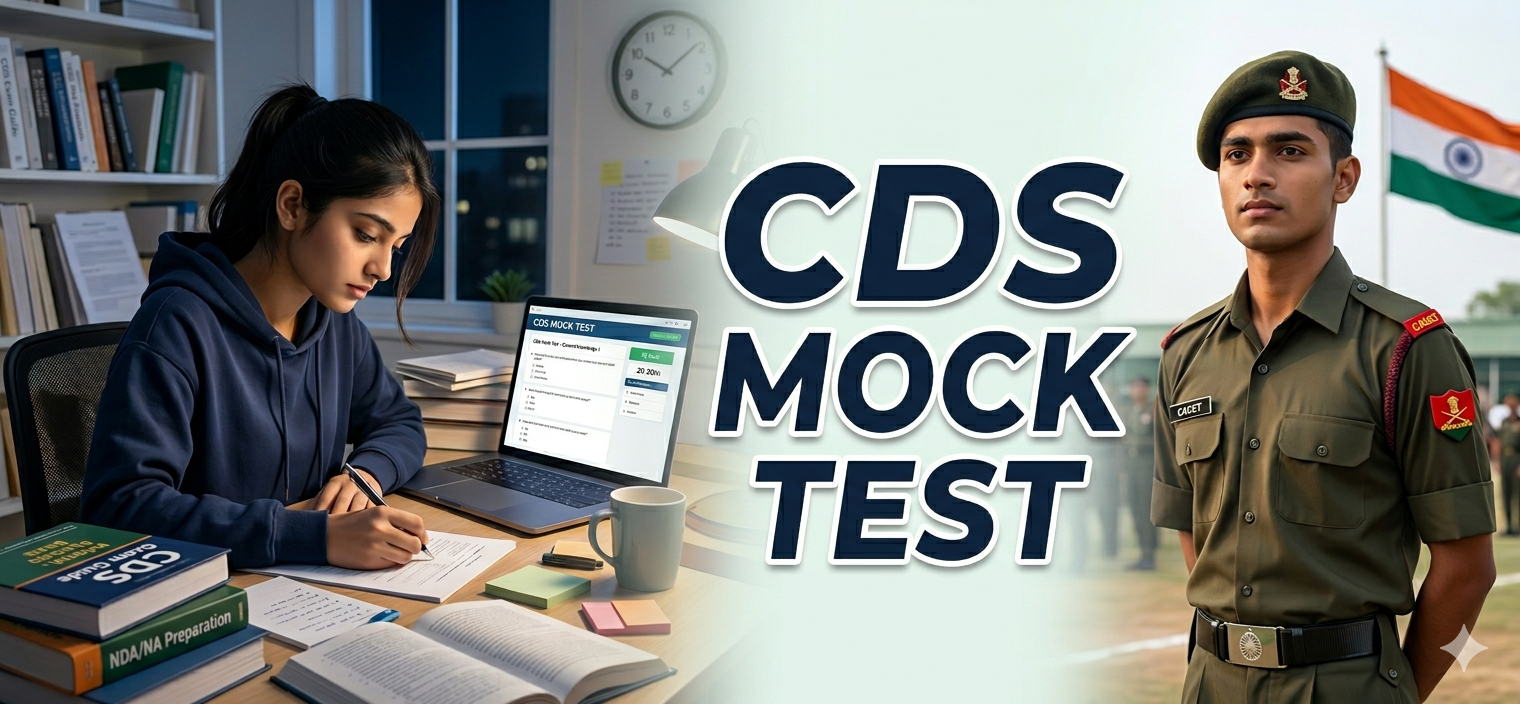 CDS Mock Test: Crack CDS Exam with 50+ Realistic Practice Tests in 2026