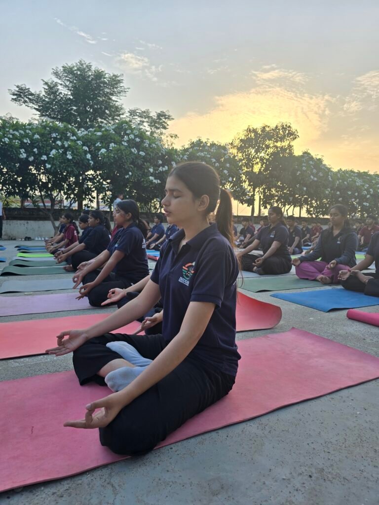 Yoga Session Going On
