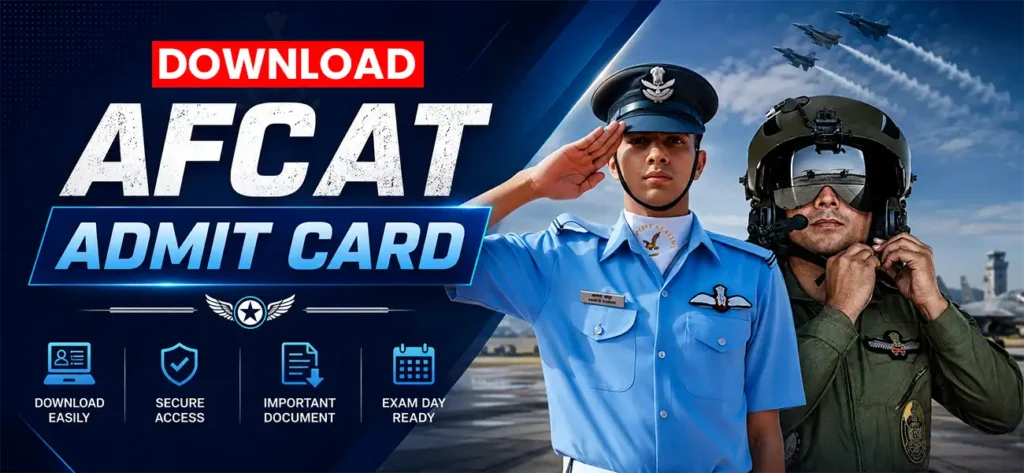 AFCAT ADMIT CARD