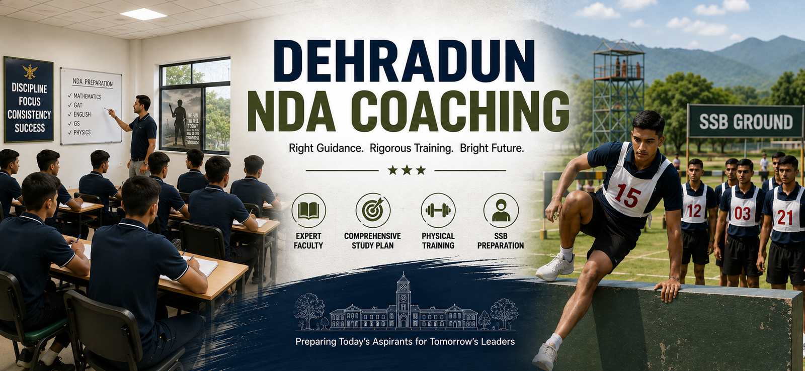 Dehradun NDA Coaching – Trusted Leading Institute for Guaranteed Growth