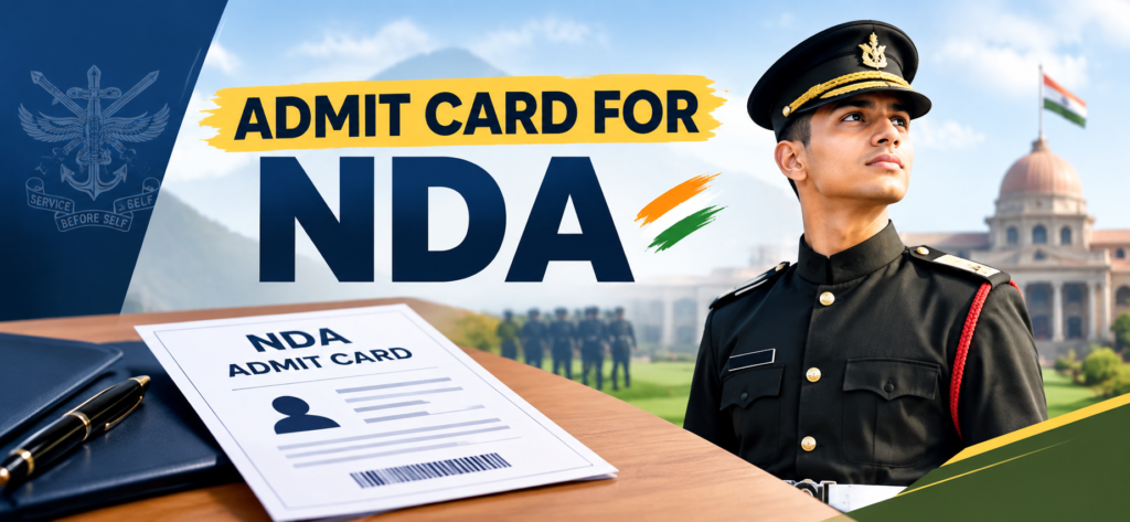 Admit Card for NDA