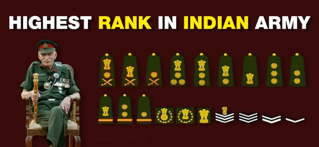 Highest Rank in Indian army