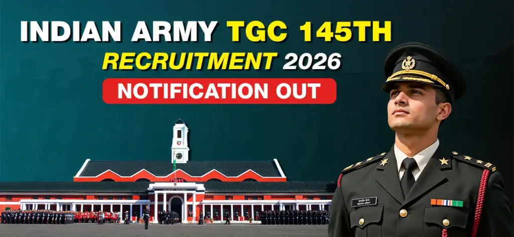 Indian Army TGC 145th Recruitment 2026 - Notification Out