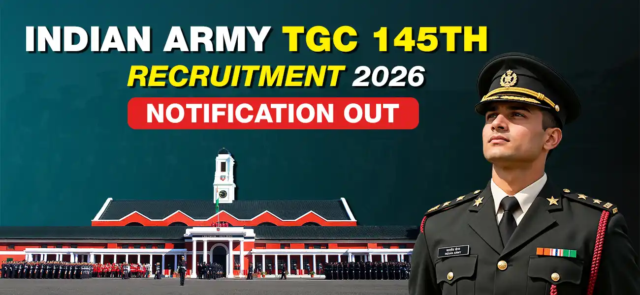 Indian Army TGC 145th Recruitment 2026 - Notification Out